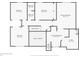 Detailed floor plan showcasing the layout of the bedrooms, bathrooms, and primary bedroom at 1377 Sedona Dr, Carmel, IN 46032