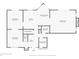 A detailed floor plan outlining the layout of the home, including room dimensions and key features at 1377 Sedona Dr, Carmel, IN 46032