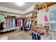 Spacious walk-in closet with ample storage space for clothing, shoes, and accessories at 1377 Sedona Dr, Carmel, IN 46032