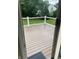 Spacious composite deck perfect for outdoor entertaining, with a view of the lush backyard at 14375 Leland Muse, Fishers, IN 46037