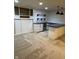 Basement with modern cabinets, shelving, bar area, and a conveniently located mini-refrigerator at 14375 Leland Muse, Fishers, IN 46037