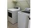 Convenient laundry room with a white washer and dryer at 14375 Leland Muse, Fishers, IN 46037