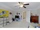 This bedroom boasts spacious layout and natural light at 15098 Newburyport Dr, Fortville, IN 46040