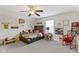Fun bedroom with lots of natural light at 15098 Newburyport Dr, Fortville, IN 46040