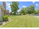 Sprawling front yard at 15098 Newburyport Dr, Fortville, IN 46040