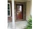 Brick entryway with a storm door leading inside at 19236 Fox Chase Dr, Noblesville, IN 46062