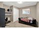 Bedroom with carpet, closet doors and open shelving at 3038 S Richardt Ave, Indianapolis, IN 46239