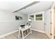 Finished basement office with desk, chair, and bright natural light from nearby windows at 317 Heritage Ct, Fishers, IN 46038