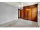 Cozy bedroom featuring ample closet space and a ceiling fan at 3322 N Riley N Ave, Indianapolis, IN 46218
