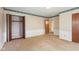 Bedroom featuring closet, carpet, and base-molding at 3388 S Leonard Rd, New Palestine, IN 46163