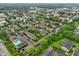Community aerial featuring a pool and lots of parking at 526 W Hunters Dr # C, Carmel, IN 46032