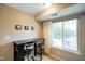 Eat in dining area with a high top table and natural lighting at 526 W Hunters Dr # C, Carmel, IN 46032
