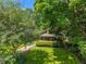 Landscaped front yard showcasing a charming home exterior with a welcoming front porch at 5424 Broadway St, Indianapolis, IN 46220
