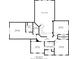 Detailed floor plan of the upper level featuring bedrooms and a jack and jill bath at 5997 Hollythorn Pl, Carmel, IN 46033