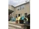 Spacious backyard deck with various seating options, perfect for outdoor entertaining at 6532 Amherst Way, Zionsville, IN 46077
