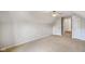 Bedroom featuring neutral paint, carpet, a ceiling fan, and adjoining closet at 6670 Shooting Star Dr, Whitestown, IN 46075