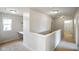Hallway featuring a built-in workstation at 6670 Shooting Star Dr, Whitestown, IN 46075