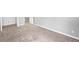 Neutral bedroom features neutral walls and neutral carpet at 770 Tulip Ln, Greenwood, IN 46143