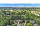 Aerial view of picturesque suburban neighborhood with mature tree canopy and manicured lawns at 8140 Bold Forbes Ct, Indianapolis, IN 46217