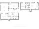 This comprehensive floor plan illustrates the primary bedroom, dining area and kitchen layout on floor 3 at 8140 Bold Forbes Ct, Indianapolis, IN 46217