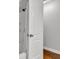 The shower area is enclosed with a door and is connected to the main bathroom at 8140 Bold Forbes Ct, Indianapolis, IN 46217