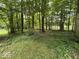 Backyard features mature trees and natural surroundings at 8407 Campbell Ct, Mooresville, IN 46158