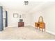 Carpeted basement living area with window light at 8925 Sunburst Cir, Indianapolis, IN 46227