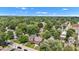Aerial view highlights property location in a lush, established neighborhood at 1105 Windsor St, Indianapolis, IN 46201
