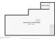 Floor plan outlining the dimensions of the unfinished basement at 1129 Trowbridge St, Indianapolis, IN 46203