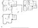 Detailed floor plan showcasing the layout of the home with room dimensions at 15075 Windsor Ln, Noblesville, IN 46060