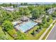 Beautiful community pool area, featuring a pool, hot tub, and comfortable lounge chairs at 15075 Windsor Ln, Noblesville, IN 46060
