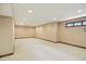Bright and open basement featuring recessed lighting and ample space, perfect for recreation and entertainment at 182 Southwind Ln, Greenwood, IN 46142