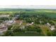 Aerial view of the property location near State Road 75 with approximate property lines at 206 W Wall St, Advance, IN 46102