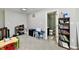 Functional bonus room features ample storage, a play area, and access to the bathroom at 21536 Gisborne Dr, Noblesville, IN 46062
