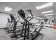 Well-equipped gym featuring elliptical machines and weights for a complete workout experience at 225 N New Jersey St # 52, Indianapolis, IN 46204