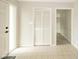 Bright foyer featuring tiled floors, a closet, and access to other rooms at 2613 W Queensbury Rd, Muncie, IN 47304