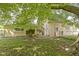 Backyard of home with lawn and patio at 29 E Caven St, Indianapolis, IN 46225
