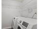 Laundry room includes a Samsung washer and dryer at 3341 Carica Dr, Indianapolis, IN 46203