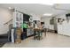 Well organized garage with built in shelving, workbench, and cabinets at 3399 Nottinghill Blvd, Plainfield, IN 46168