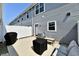 Private patio with an enclosed fence offers a serene outdoor space for relaxing or entertaining at 3443 Thomas Jefferson St, Westfield, IN 46074