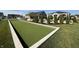 Bocce ball court with well-maintained turf, perfect for outdoor recreation at 3443 Thomas Jefferson St, Westfield, IN 46074