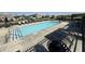 Inviting community swimming pool with clean, clear water and plenty of lounge chairs at 3443 Thomas Jefferson St, Westfield, IN 46074