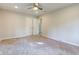 Bedroom with neutral paint, carpet, ceiling fan and closet at 3518 Woodale Rd, Indianapolis, IN 46234