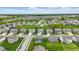 Residential aerial of a community with manicured lawns and charming houses, perfect for suburban living at 3650 Merchmont Rd, Bargersville, IN 46106
