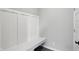 Clean mudroom area with built-in bench and coat hooks at 3650 Merchmont Rd, Bargersville, IN 46106