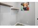 Bright office space with modern shelving and wall art at 3650 Merchmont Rd, Bargersville, IN 46106