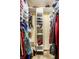 Walk-in closet with shelves and hanging space at 4309 Clayburn Dr, Indianapolis, IN 46268