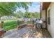 Backyard deck with grill and space for outdoor seating at 444 Austin Dr, Avon, IN 46123
