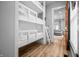 Bunk beds adjacent to front entry hall, next to the living room area at 545 Fletcher Ave, Indianapolis, IN 46203