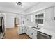 Modern kitchen features new stainless steel appliances at 6838 Johnson Rd, Indianapolis, IN 46220